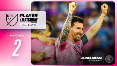 Messi's Brace Wins Player of the Matchday: MLS Dominance Continues